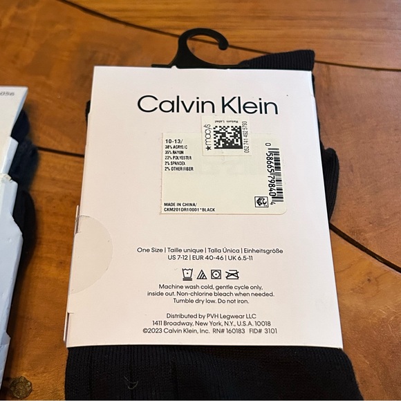 NEW Calvin Klein & Alpine Swiss Dress Socks 6 Pairs Mens Causal Business - Picture 5 of 7